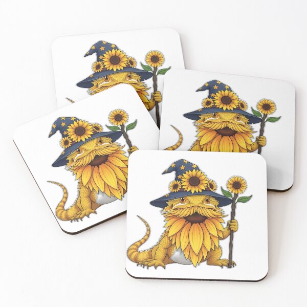 Item preview, Sunflower Wizard Beardie designed and sold by pumsquare.