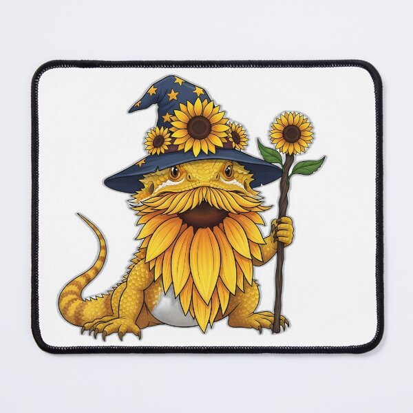 Item preview, Sunflower Wizard Beardie designed and sold by pumsquare.