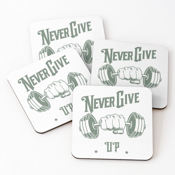 Item preview, Never Give Up – Motivation & Strength designed and sold by ByZimbo.