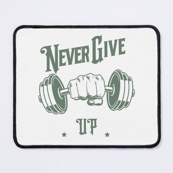 Item preview, Never Give Up – Motivation & Strength designed and sold by ByZimbo.