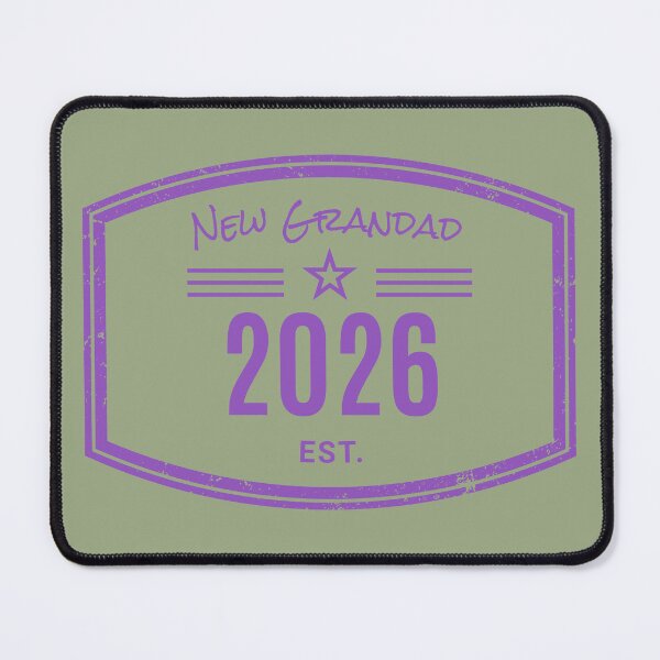 Item preview, Arrivals range - New Grandad Est. 2026 Vintage Emblem designed and sold by Teacuppupdesign.