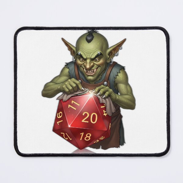 Item preview, Goblin Polishing Lucky D20 designed and sold by pumsquare.