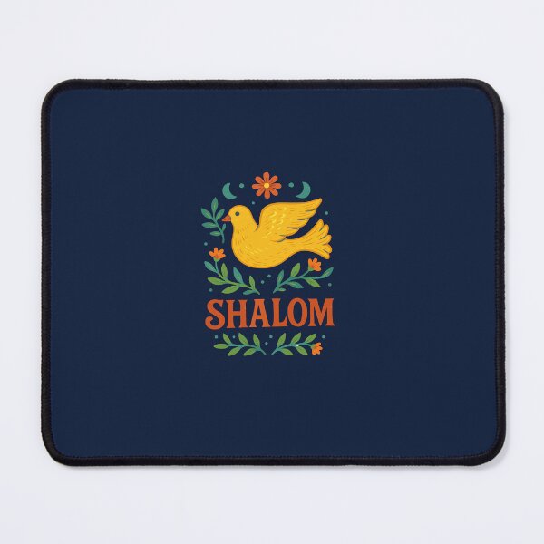 Item preview, Shalom Dove Peace Floral Illustration designed and sold by Thank-HaShem.