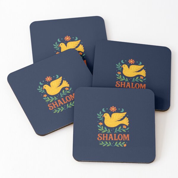 Item preview, Shalom Dove Peace Floral Illustration designed and sold by Thank-HaShem.