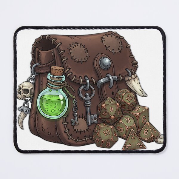 Item preview, Goblin Potion Dice Satchel designed and sold by pumsquare.