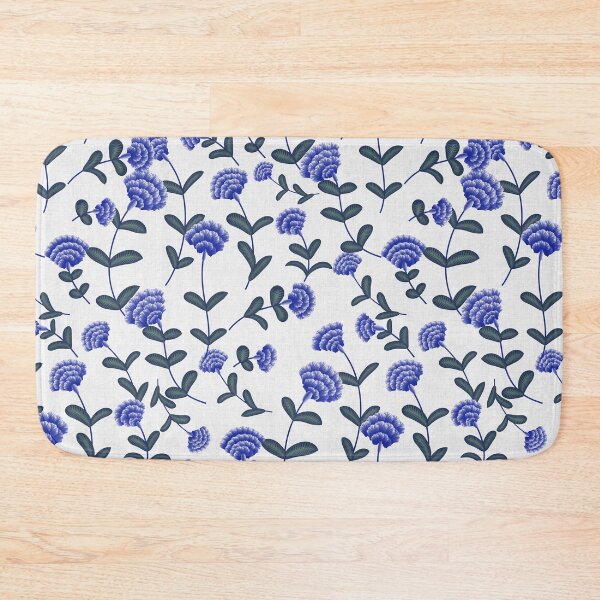 Item preview, Estampado floral azul designed and sold by Nora Gad.