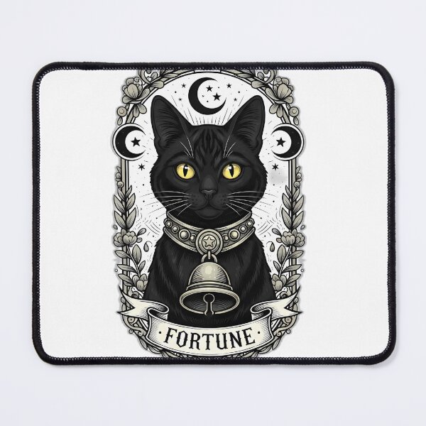 Item preview, Black Cat Bell Tarot Crest designed and sold by pumsquare.