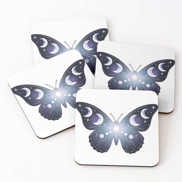 Item preview, Lunar Butterfly Glow Emblem designed and sold by pumsquare.