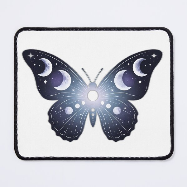Item preview, Lunar Butterfly Glow Emblem designed and sold by pumsquare.