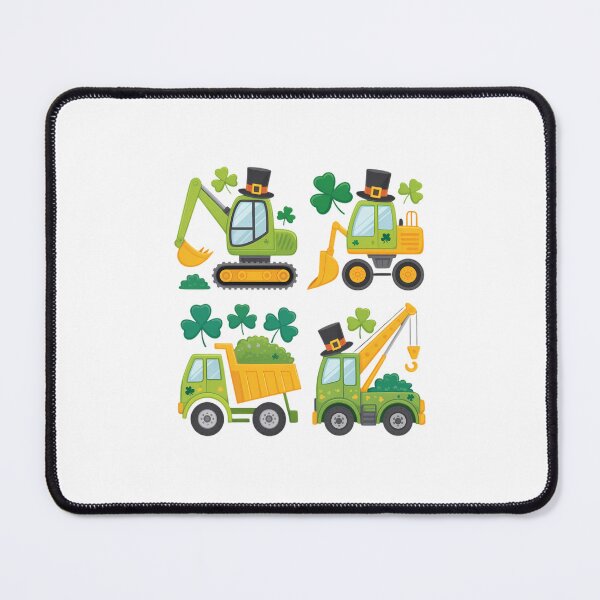 Item preview, Irish Construction Truck Crane Toddler Boys St Patricks Day  designed and sold by papertaless.