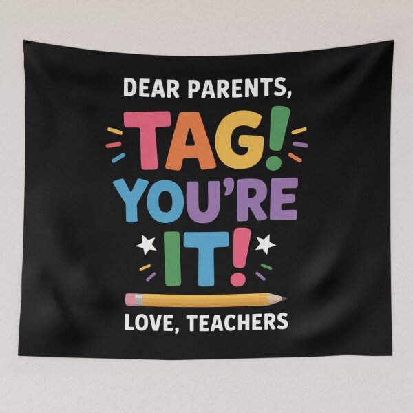 Item preview, Dear Parents Tag You're It Love Teachers Last Day of School  designed and sold by papertaless.