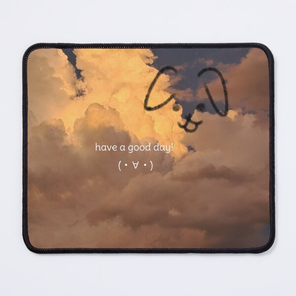 Item preview, Cute Dog Cloud Doodle - Have a Good Day Golden Hour designed and sold by Phrikthai2009.