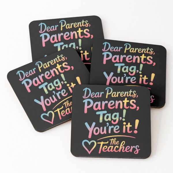 Item preview, Dear Parents Tag You're It Last Day of School designed and sold by papertaless.