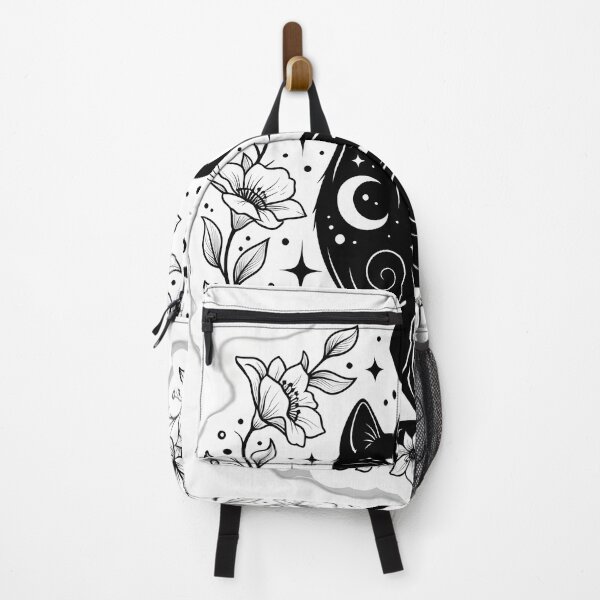 Item preview, Moon Garden Black Cat Emblem designed and sold by IllumeInk.