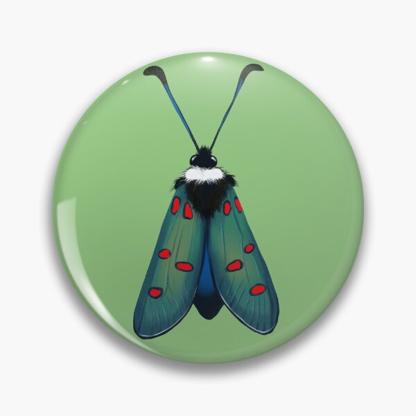 Item preview, Colorful moth with unique patterns resting in a natural setting during daytime designed and sold by Ms. Iryna.