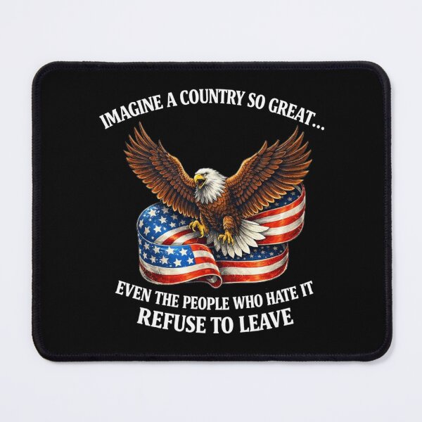 Item preview, imagine a country so great patriotic flag quote designed and sold by 3INEKMIZAN.