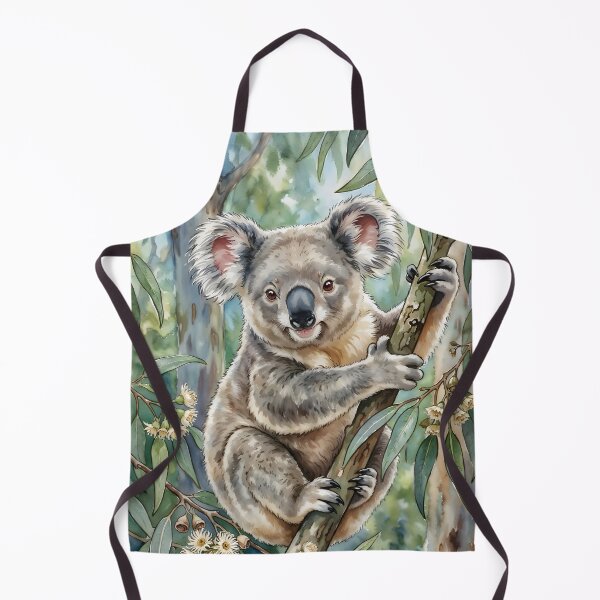 Item preview, Vintage-Style Koala Illustration – Australian Bushland Serenity designed and sold by RubisLeaf.