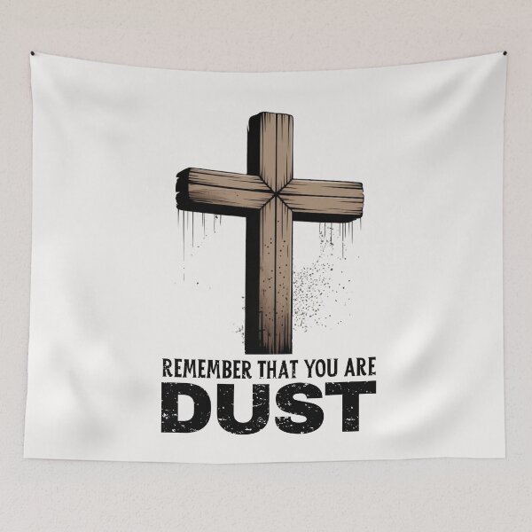 Item preview, Remember That You Are Dust Bible Verse designed and sold by ManiaGrania.
