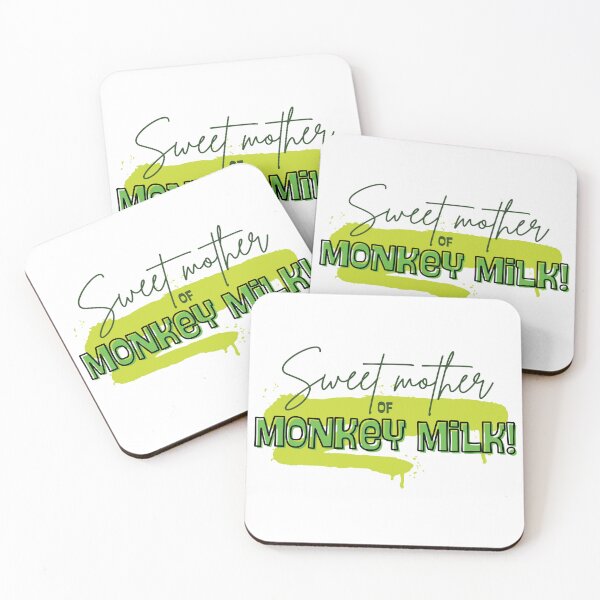 Item preview, Sweet Mother of Monkey Milk! designed and sold by Further Up Designs.