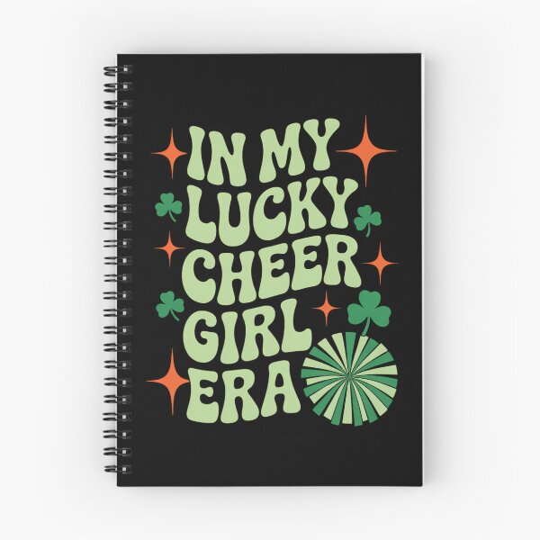 Item preview, In My Lucky Cheer Girl Era Groovy Shamrock St Patricks Day designed and sold by papertaless.