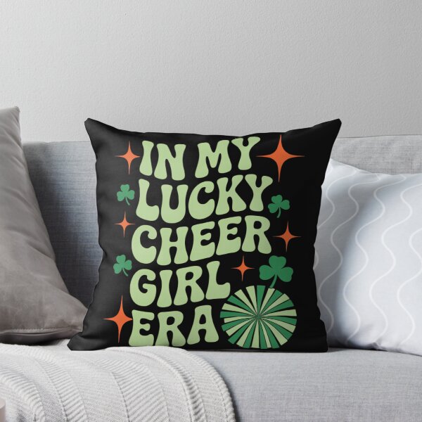 Item preview, In My Lucky Cheer Girl Era Groovy Shamrock St Patricks Day designed and sold by papertaless.