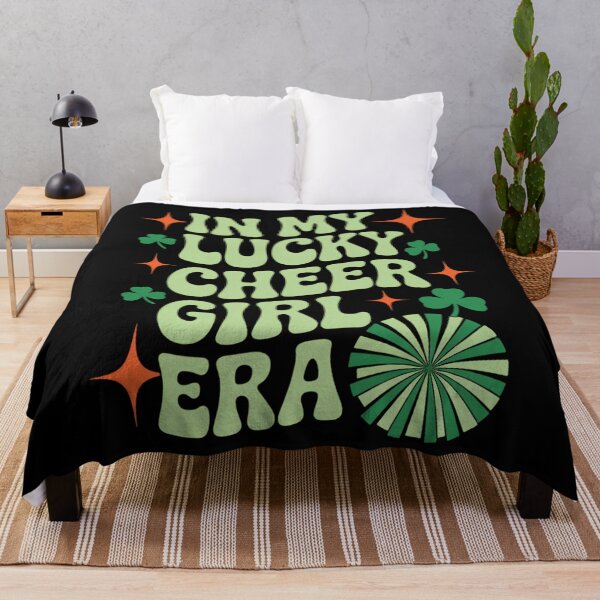 Item preview, In My Lucky Cheer Girl Era Groovy Shamrock St Patricks Day designed and sold by papertaless.