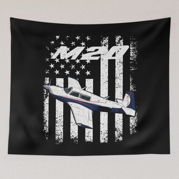 Item preview, M24 Aircraft Patriotic American Flag Design designed and sold by Emberglowo.
