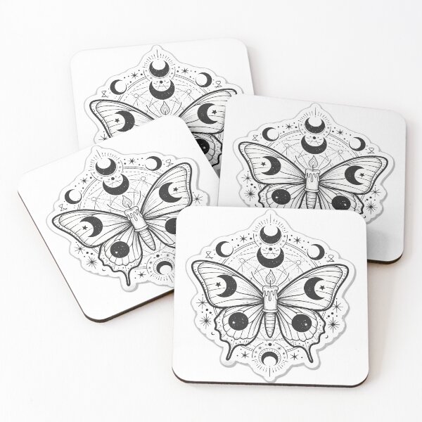 Item preview, Lunar Butterfly Candle Sigil designed and sold by IllumeInk.