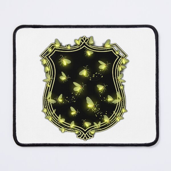 Item preview, Glowing Firefly Swarm Crest designed and sold by IllumeInk.