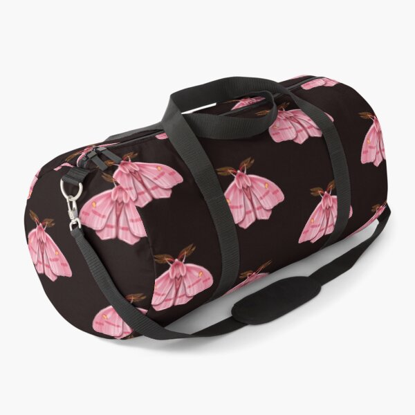Item preview, Colorful moth with pink wings and unique features resting on a plain background during daylight designed and sold by Ms. Iryna.
