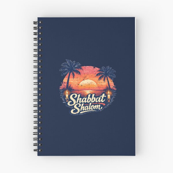 Item preview, Shabbat Shalom Sunset Beach Vintage designed and sold by Thank-HaShem.
