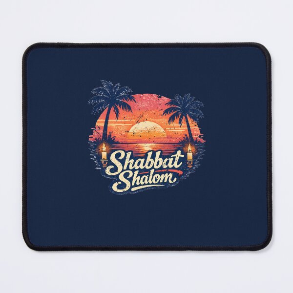 Item preview, Shabbat Shalom Sunset Beach Vintage designed and sold by Thank-HaShem.