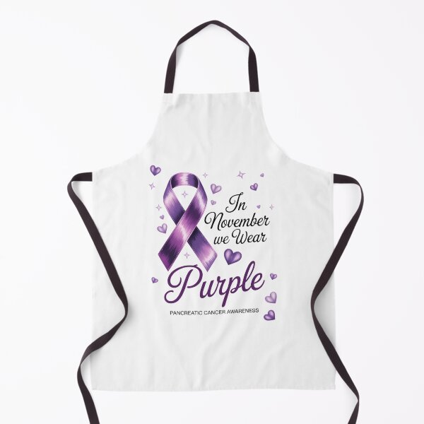 Item preview, In November We Wear Purple Pancreatic Cancer Awareness Ribbon November Support designed and sold by papertaless.