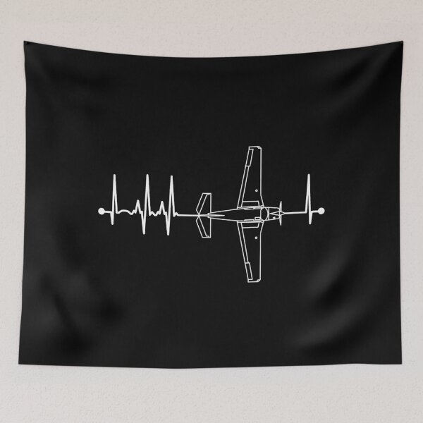 Item preview, Airplane Heartbeat Aviation Pilot Design designed and sold by Emberglowo.