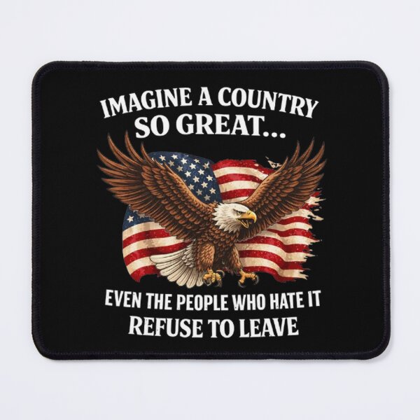 Item preview, imagine a country so great patriotic flag quote designed and sold by 3INEKMIZAN.