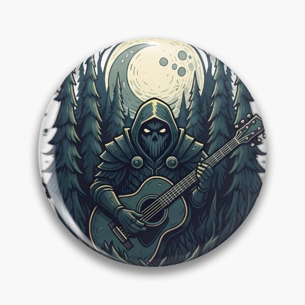 Item preview, Mystical Forest Guardian Moon Guitar designed and sold by IllumeInk.