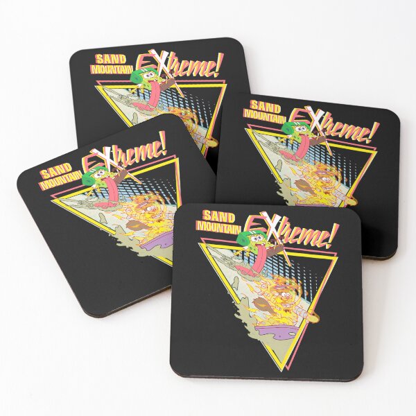 Item preview, Spongebob Squarepants Sand Mountain Extreme Retro Badge designed and sold by SmartLens.