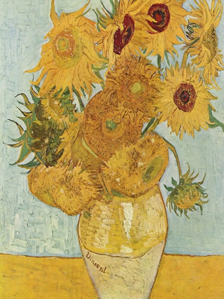 Vincent van Gogh's Sunflowers by mosfunky