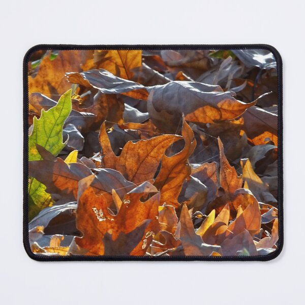 Item preview, Autumn Leaves Texture – Warm Fall Nature Background designed and sold by onubi.