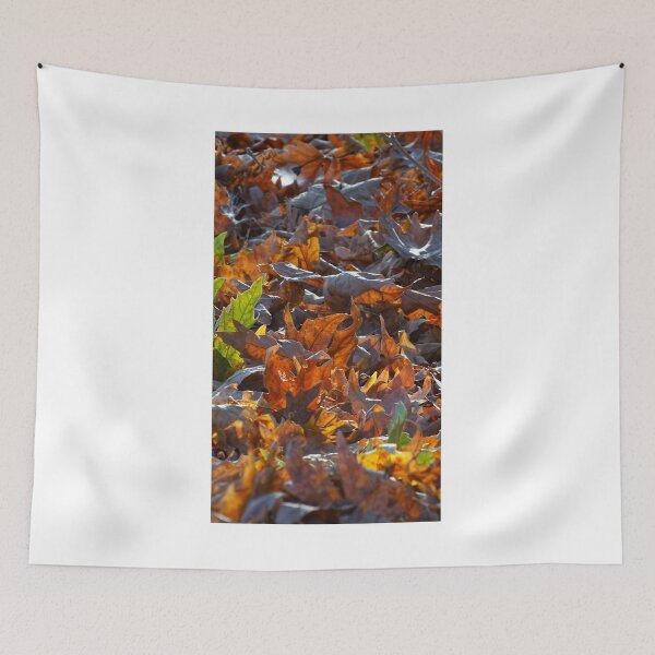 Item preview, Autumn Leaves Texture – Warm Fall Nature Background designed and sold by onubi.