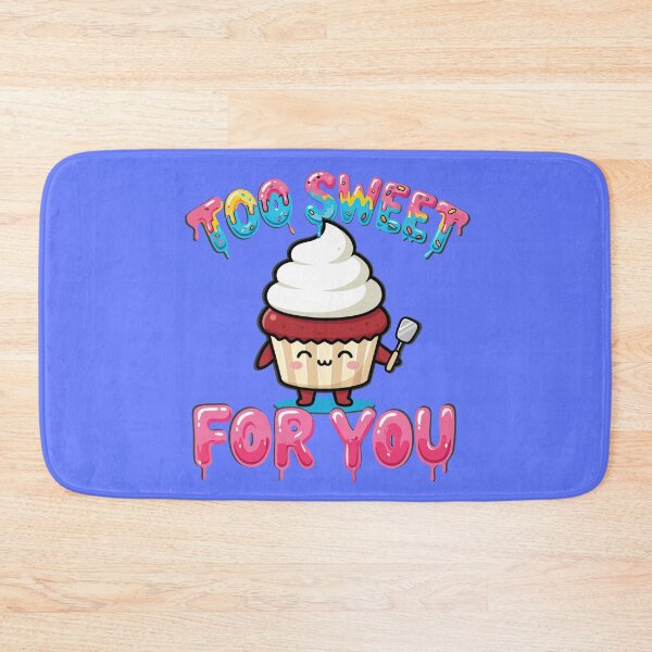 Item preview, Too Sweet Kawaii Cupcake Drip Design designed and sold by Coowo22.