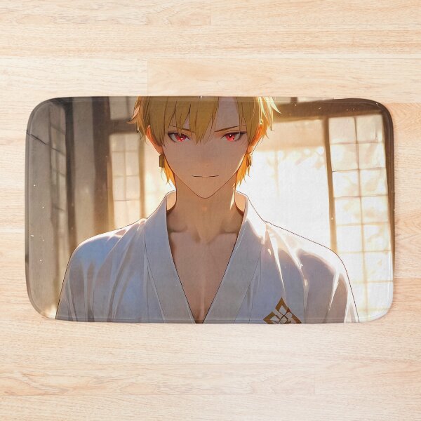 Item preview, Gilgamesh Red Kimono Fate Stay Night Anime designed and sold by Tokyonomad.