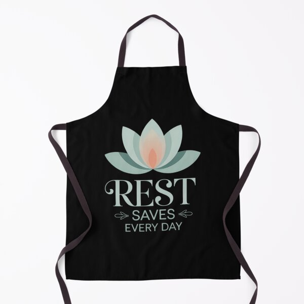 Item preview, Rest Saves Every Day Self-Care Inspirational Quotes designed and sold by Formatage.
