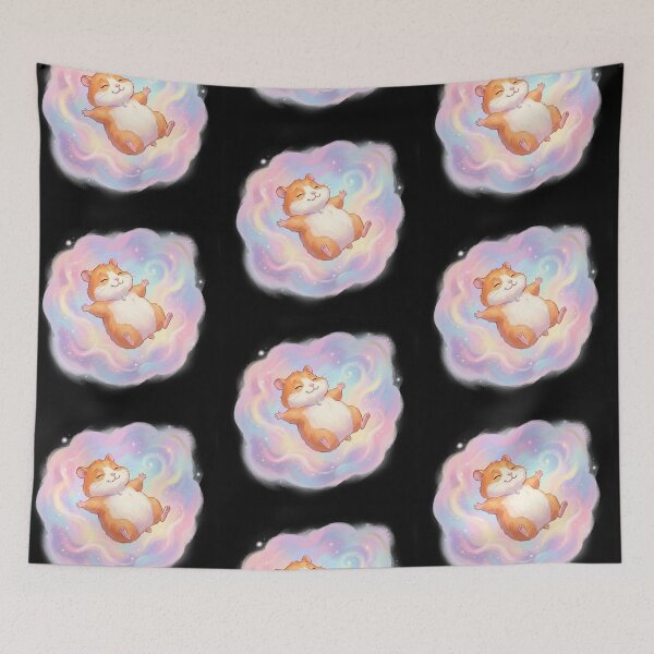 Item preview, The hamster is happy. designed and sold by FluffyGallery.