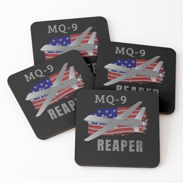 Item preview, MQ-9 Reaper Drone American Flag Design designed and sold by Emberglowo.