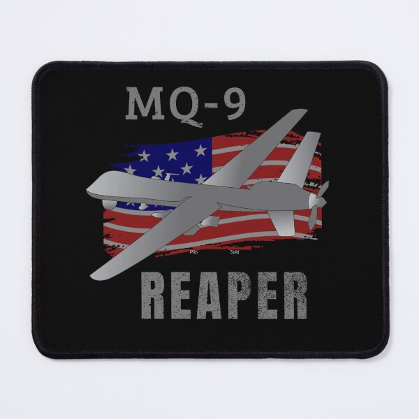 Item preview, MQ-9 Reaper Drone American Flag Design designed and sold by Emberglowo.