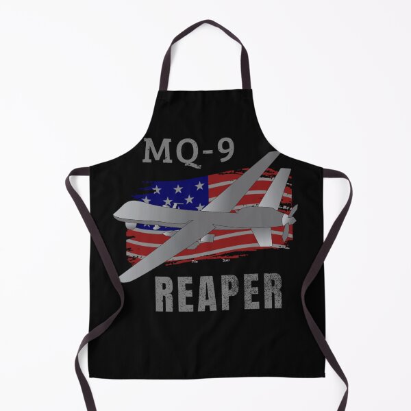 Item preview, MQ-9 Reaper Drone American Flag Design designed and sold by Emberglowo.