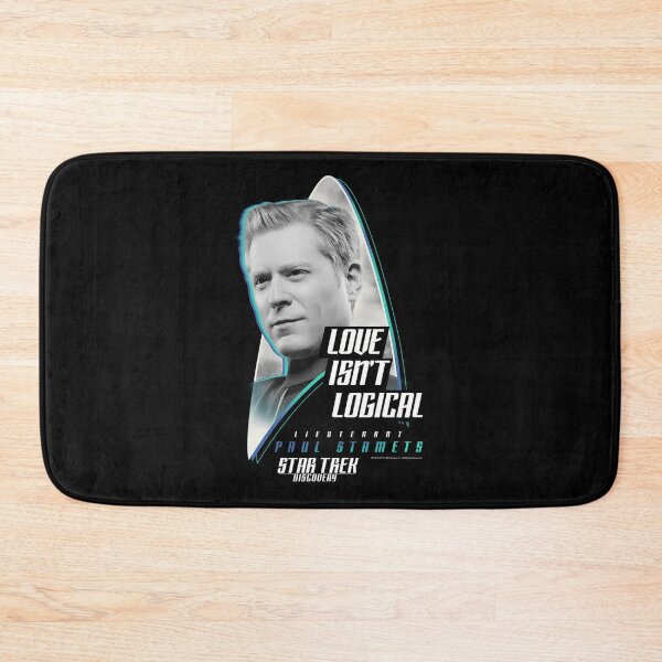 Item preview, Star Trek Discovery Paul Stamets Love Isn'T Logical Poster designed and sold by SmartLens.