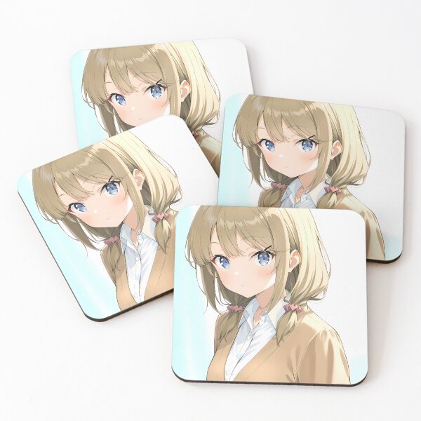 Item preview, Kaede Azusagawa Bunny Girl Senpai Cozy Cardigan Anime Girl designed and sold by Tokyonomad.