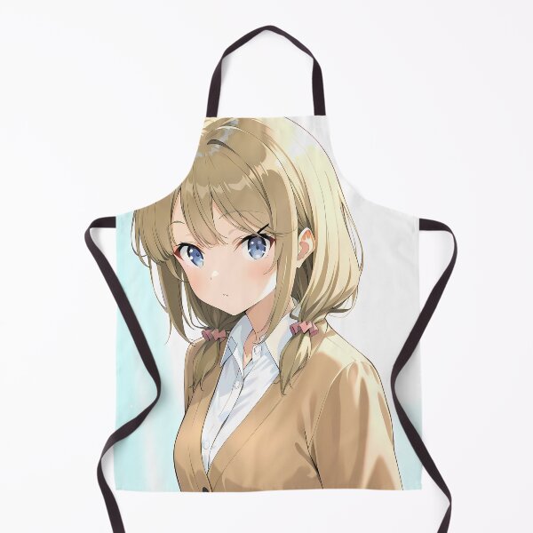 Item preview, Kaede Azusagawa Bunny Girl Senpai Cozy Cardigan Anime Girl designed and sold by Tokyonomad.